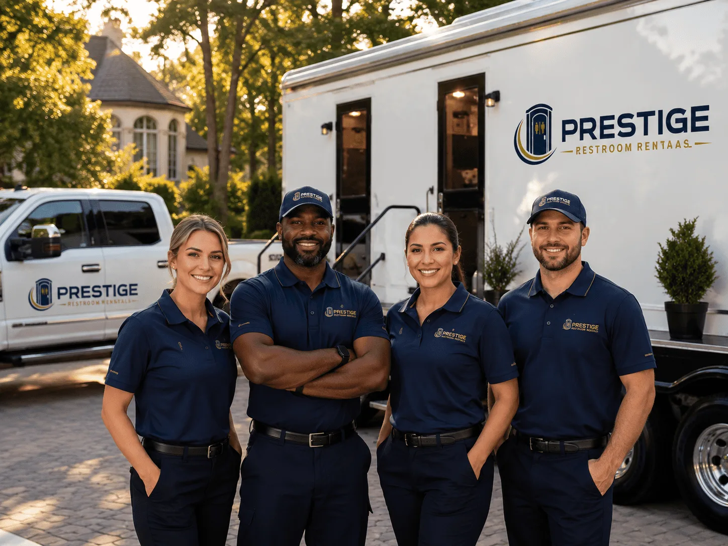 Trusted Luxury Portable Restrooms company in Industry, IL